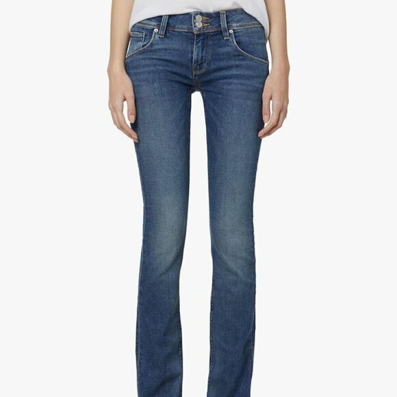 HUDSON Beth Mid Rise Baby Bootcut Jeans Color Gus Size 30 - Picture 1 of 11